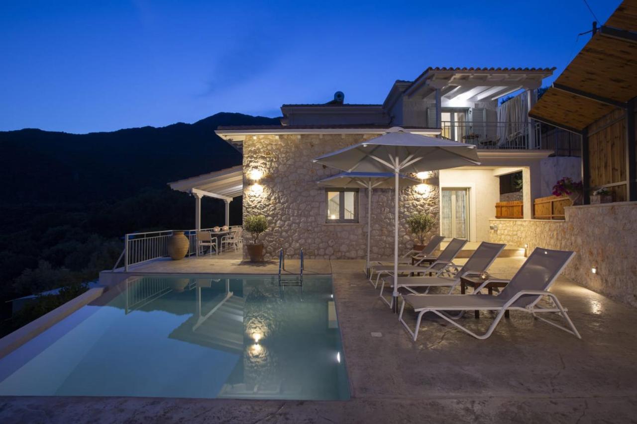 Panoutsis Villa - Sivros Lefkada Eksteriør billede